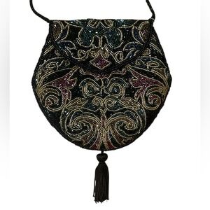 Vintage Winterthur Interpretation Beaded Purse